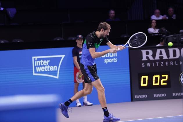 TENNIS - ATP, Tennis Herren Erste Bank Open VIENNA,AUSTRIA,27.OCT.23 - TENNIS - ATP World Tour, Erste Bank Open. Image shows Daniil Medvedev (RUS).  GEPAxpictures xWalterxLuger