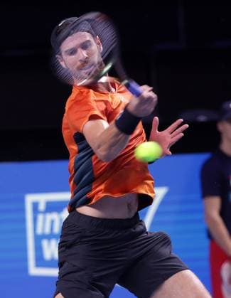 TENNIS - ATP, Tennis Herren Erste Bank Open VIENNA,AUSTRIA,27.OCT.23 - TENNIS - ATP World Tour, Erste Bank Open. Image shows Karen Khachanov (RUS).  GEPAxpictures xWalterxLuger