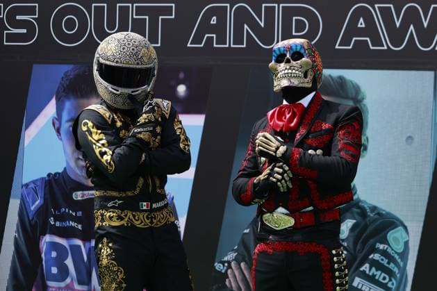 RECORD DATE NOT STATED F1 Grand Prix of Mexico press conference, PK, Pressekonferenz Mario Achi and Fermin La Calaca Aspects preview to the Formula 1 2023 Mexican Grand Prix, at the Autodromo Hermanos Rodriguez, on October 26, 2023. <br><br> Mario Achi and Fermin La Calaca en Aspectos previo al Gran Premio de Mexico de la Formula 1 2023, en el Autodromo Hermanos Rodriguez, el 26 de Octubre de 2023. CIUDAD DE MEXICO CDMX MEXICO  Copyright: xUlisesxNaranjox 20231026165221_GP_F1_MARIO_ACHI_FERMIN_LA_CALACA44