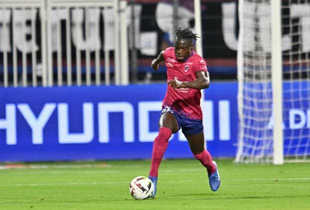 Alidu Seidu (clermont) vs (nice) FOOTBALL : Clermont Foot vs OGC Nice - Ligue 1 Uber Eats - 27 10 2023 FredericChambert Panoramic 