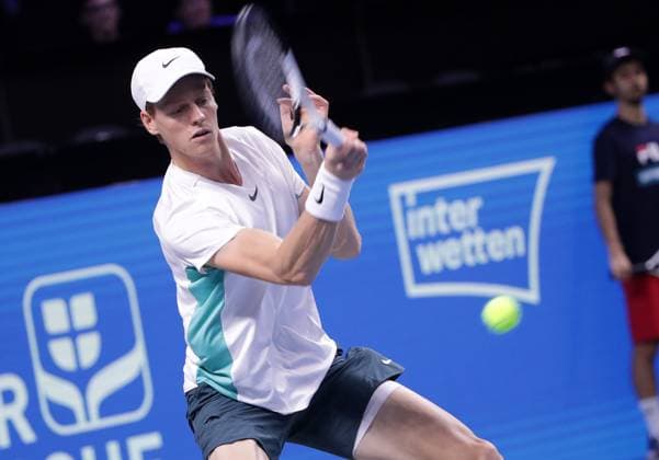 TENNIS - ATP, Tennis Herren Erste Bank Open VIENNA,AUSTRIA,27.OCT.23 - TENNIS - ATP World Tour, Erste Bank Open. Image shows Jannik Sinner (ITA).  GEPAxpictures xWalterxLuger