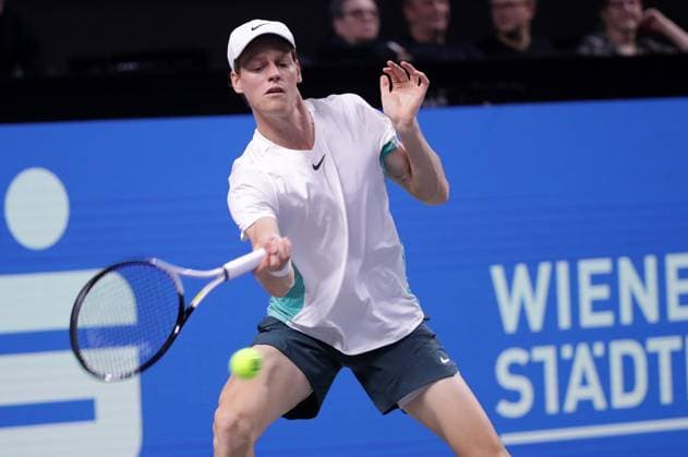 TENNIS - ATP, Tennis Herren Erste Bank Open VIENNA,AUSTRIA,27.OCT.23 - TENNIS - ATP World Tour, Erste Bank Open. Image shows Jannik Sinner (ITA).  GEPAxpictures xWalterxLuger