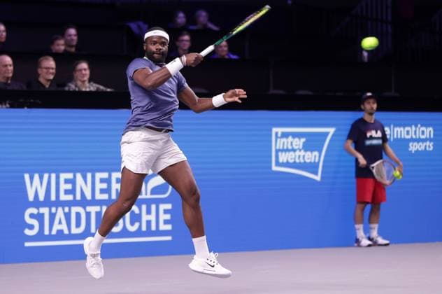 TENNIS - ATP, Tennis Herren Erste Bank Open VIENNA,AUSTRIA,27.OCT.23 - TENNIS - ATP World Tour, Erste Bank Open. Image shows Frances Tiafoe (USA).  GEPAxpictures xWalterxLuger
