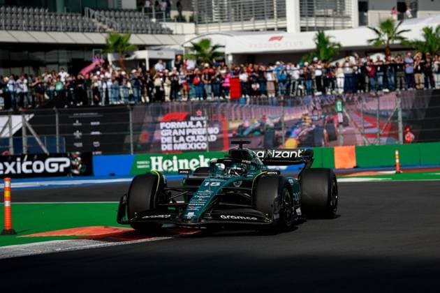 18 Lance Stroll CAN, Aston Martin Aramco Cognizant F1 Team , F1 Grand Prix of Mexico at Autodromo Hermanos Rodriguez on October 27, 2023 in Mexico City, Mexico Photo by HOCH ZWEI Mexico City Mexico