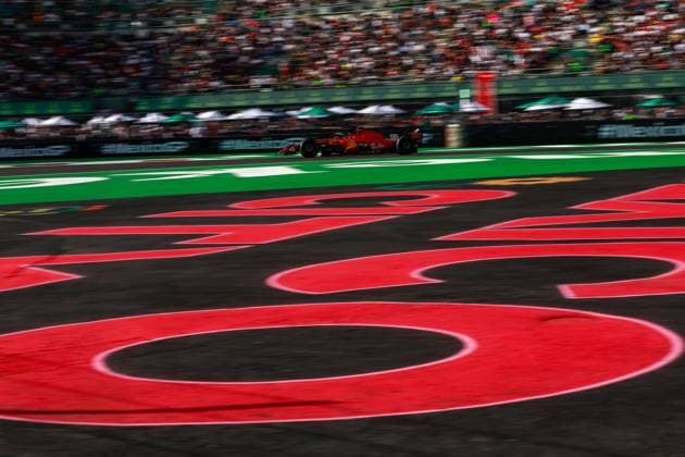 55 Carlos Sainz ESP, Scuderia Ferrari , F1 Grand Prix of Mexico at Autodromo Hermanos Rodriguez on October 27, 2023 in Mexico City, Mexico Photo by HOCH ZWEI Mexico City Mexico
