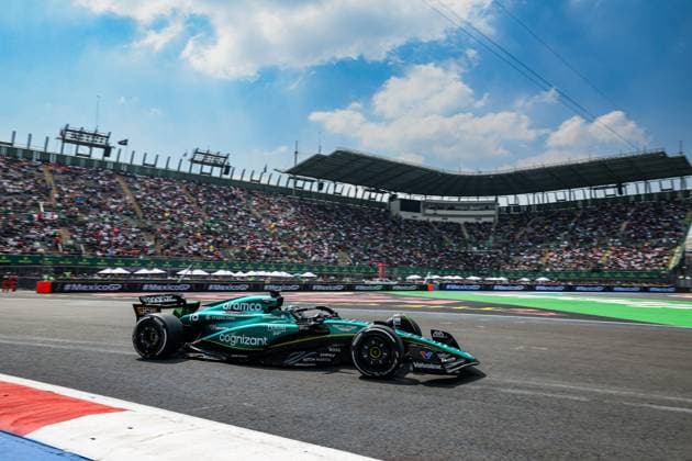18 Lance Stroll CAN, Aston Martin Aramco Cognizant F1 Team , F1 Grand Prix of Mexico at Autodromo Hermanos Rodriguez on October 27, 2023 in Mexico City, Mexico Photo by HOCH ZWEI Mexico City Mexico