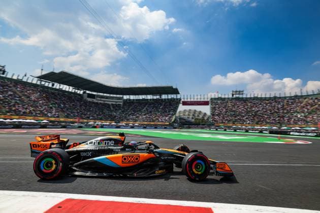 81 Oscar Piastri AUS, McLaren F1 Team , F1 Grand Prix of Mexico at Autodromo Hermanos Rodriguez on October 27, 2023 in Mexico City, Mexico Photo by HOCH ZWEI Mexico City Mexico