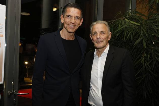 Deniz Aytekin and Karl Heinz Körbel German Football Culture Award 2023 Nuremberg Copyright: xZichyx Eibner-Pressefotox EP_rzy