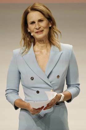Katrin Müller Hohenstein, led as moderator through the gala German Football Culture Award 2023 Nuremberg Copyright: xZichyx Eibner-Pressefotox EP_rzy