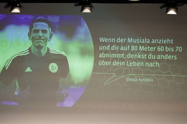 Deniz Aytekin, Football Slogan of the Year 2023 German Football Culture Award 2023 Nuremberg Copyright: xZichyx Eibner-Pressefotox EP_rzy