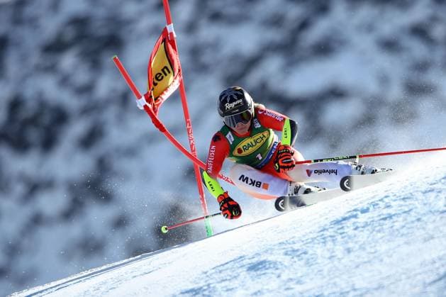 Sport Themen der Woche KW43 ALPINE SKIING - FIS WC Soelden SOELDEN,AUSTRIA,28.OCT.23 - ALPINE SKIING - FIS World Cup season opening, Rettenbachferner, giant slalom, ladies. Image shows Lara Gut-Behrami (SUI).  GEPAxpictures xMaticxKlansek