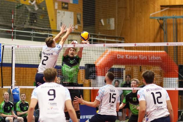 Volleyball, VBL, ASV Dachau - VS Bitterfeld-Wolfen