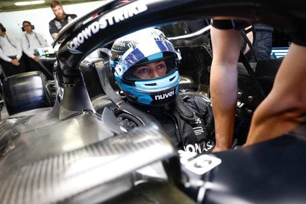 63 George Russell GBR, Mercedes AMG Petronas F1 Team , F1 Grand Prix of Mexico at Autodromo Hermanos Rodriguez on October 28, 2023 in Mexico City, Mexico Photo by HOCH ZWEI Mexico City Mexico
