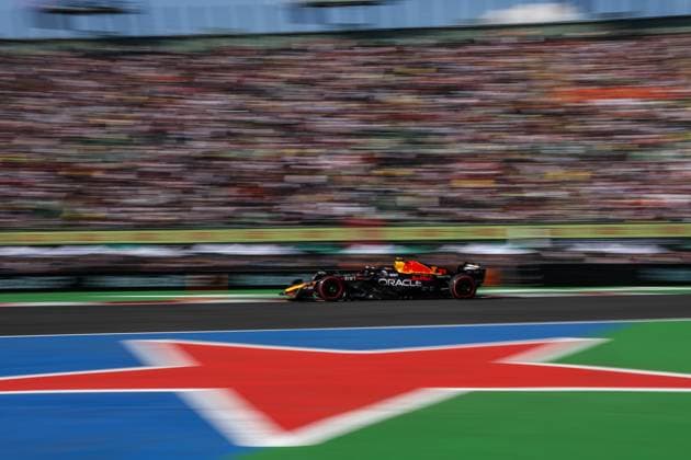 11 Sergio Perez MEX, Oracle Red Bull Racing , F1 Grand Prix of Mexico at Autodromo Hermanos Rodriguez on October 28, 2023 in Mexico City, Mexico Photo by HOCH ZWEI Mexico City Mexico