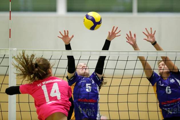 Volleyball, Women, 2. BL Süd, TG Bad Soden - VC Wiesbaden II