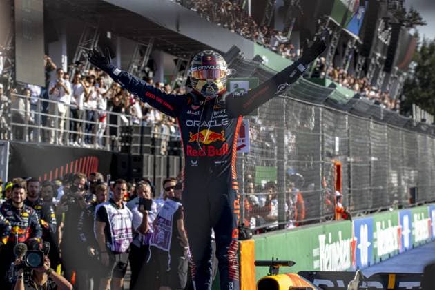 Mexico City - 29-10-2023, Autodromo Hermanos Rodriguez, Max Verstappen at the Formula 1 Mexico Grand Prix 2023 Sunday Formula 1 Mexico Grand Prix 2023 Sunday  x22958105x Copyright: