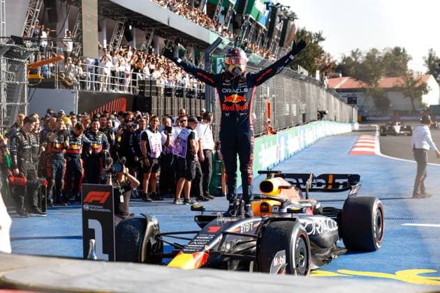 1 Max Verstappen NLD, Oracle Red Bull Racing , F1 Grand Prix of Mexico at Autodromo Hermanos Rodriguez on October 29, 2023 in Mexico City, Mexico Photo by HOCH ZWEI Mexico City Mexico