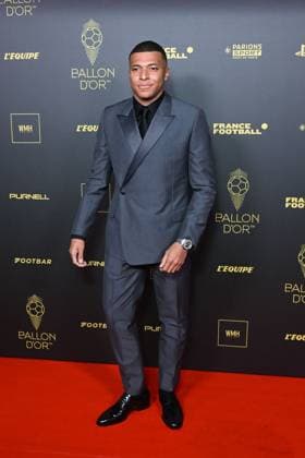 Kylian Mbappe FOOTBALL : Ballon d Or 2023 - Paris - 30 10 2023 FedericoPestellini Panoramic 