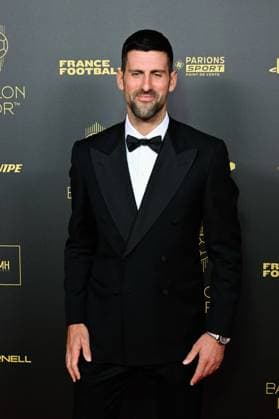 Novak Djokovic FOOTBALL : Ballon d Or 2023 - Paris - 30 10 2023 FedericoPestellini Panoramic 