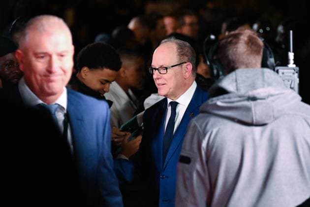 Prince Albert II de Monaco FOOTBALL : Ballon d Or 2023 - Paris - 30 10 2023 FedericoPestellini Panoramic 
