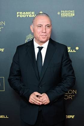 Hristo Stoichkov FOOTBALL : Ballon d Or 2023 - Paris - 30 10 2023 FedericoPestellini Panoramic 