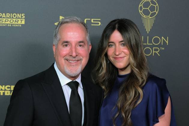 Jorge Mas Santos et guest FOOTBALL : Ballon d Or 2023 - Paris - 30 10 2023 FedericoPestellini Panoramic 