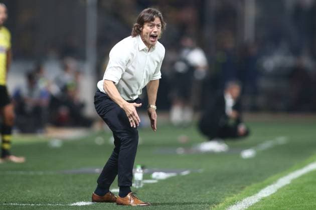 October 30, 2023, Athens, Greece: AEK s coach Matias Almeyda during a Greek Superleague match between AEK FC and PAOK FC. Athens Greece - ZUMAp191 0311579076st Copyright: xGiannisxPapanikosx
