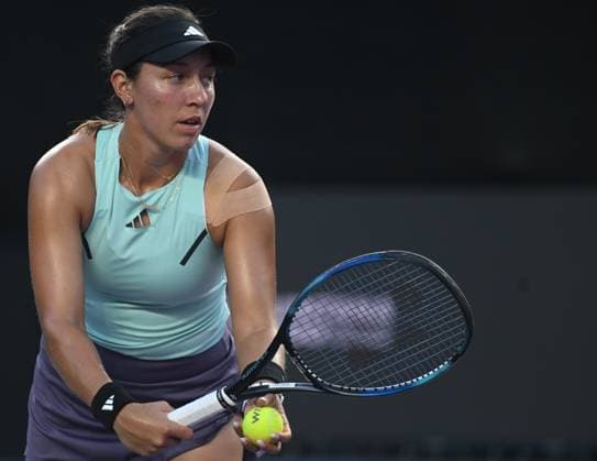 2023 WTA, Tennis Damen Finals - Day 3 CANCUN, MEXICO - OCTOBER 31: Jessica Pegula of USA during a match against Aryna Sabalenka of Belarus , on Day 3 of the GNP Seguros WTA Finals Cancun 2023 part of the Hologic WTA Tour, on October 31, 2023, in Cancun, Quintana Roo, Mexico. Cancun Mexico  Copyright: xArturxWidakx originalFilename:widak-2023wtaf231031_npTDL.jpg