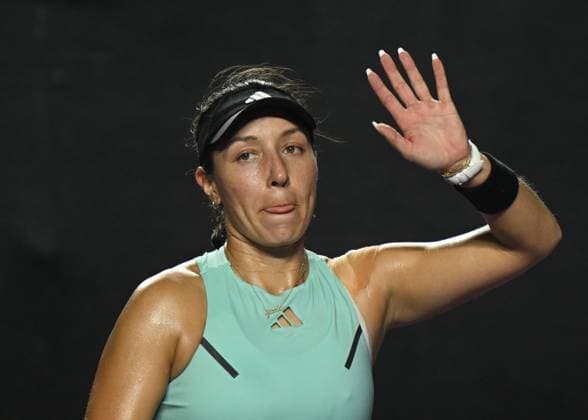2023 WTA, Tennis Damen Finals - Day 3 CANCUN, MEXICO - OCTOBER 31: Jessica Pegula of USA wins a match against Aryna Sabalenka of Belarus , on Day 3 of the GNP Seguros WTA Finals Cancun 2023 part of the Hologic WTA Tour, on October 31, 2023, in Cancun, Quintana Roo, Mexico. Cancun Mexico  Copyright: xArturxWidakx originalFilename:widak-2023wtaf231031_npNGk.jpg