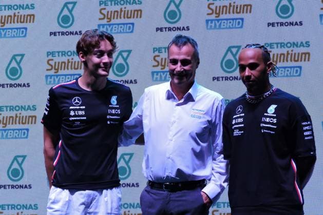 Formula 1, Brazil GP in Sao Paulo, Mercedes Event with Lewis Hamilton and George Russell