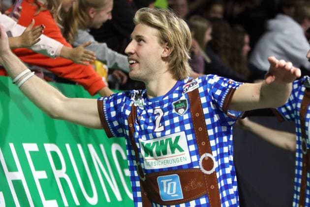 Daniel GRUVAEUS Herrsching , He Volleyballl, Bundesliga 20223 24, WWK Volleys Herrsching vs SVG Lueneburg, 01 11 23, BMW Park Munich, Copyright: WolfgangxFehrmann