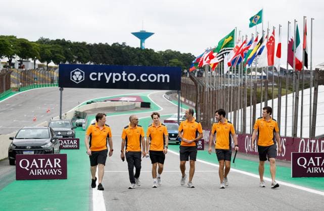 81 Oscar Piastri AUS, McLaren F1 Team , F1 Grand Prix of Brazil at Autodromo Jose Carlos Pace on November 2, 2023 in Sao Paulo, Brazil Photo by HOCH ZWEI Sao Paulo Brazil