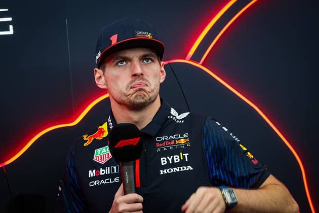 VERSTAPPEN Max (ned), Red Bull Racing RB19, portrait during the 2023 Formula 1 Rolex Grande Premio de Sao Paulo, 20th round of the 2023 Formula One World Championship, WM, Weltmeisterschaft from November 3 to 5, 2023 on the Autodromo JosÃ Carlos Pace, in Sao Paulo, Brazil - F1 - SAO PAULO GRAND PRIX 2023 DPPI Panoramic  00123042_G0OD8237