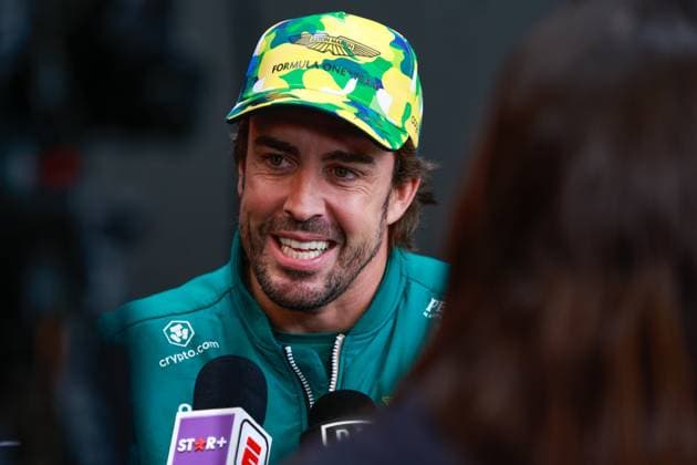 14 Fernando Alonso ESP, Aston Martin Aramco Cognizant F1 Team , F1 Grand Prix of Brazil at Autodromo Jose Carlos Pace on November 2, 2023 in Sao Paulo, Brazil Photo by HOCH ZWEI Sao Paulo Brazil