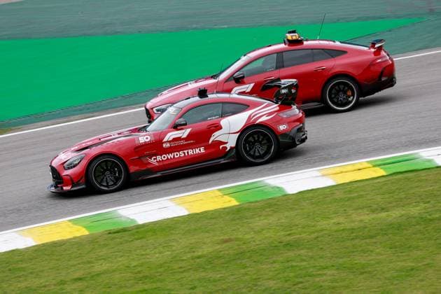 F1 Safety Car, Mercedes AMG GT Black Series, F1 Grand Prix of Brazil at Autodromo Jose Carlos Pace on November 2, 2023 in Sao Paulo, Brazil Photo by HOCH ZWEI Sao Paulo Brazil