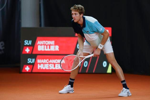 Antoine Bellier SUI Tennis Wolffkran Open ATP Challenger TC Ismaning Ismaning Bavaria Germany 3 November 2023 Â Copyright: xJuergenxHasenkopfx