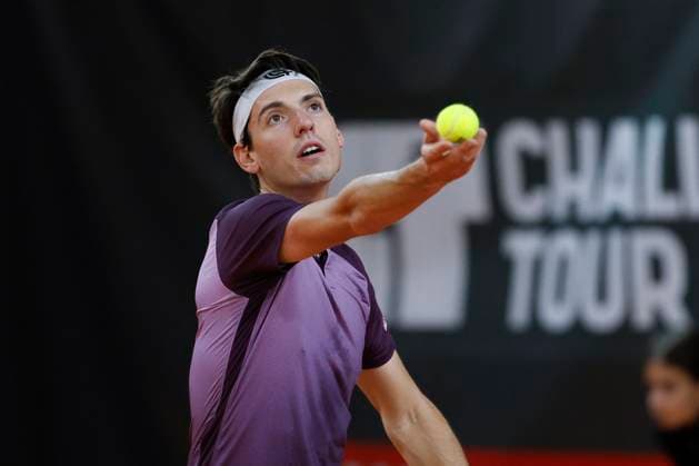 Marc Andrea Huesler Tennis Wolffkran Open ATP Challenger TC Ismaning Ismaning Bavaria Germany 3 November 2023 Â Copyright: xJuergenxHasenkopfx
