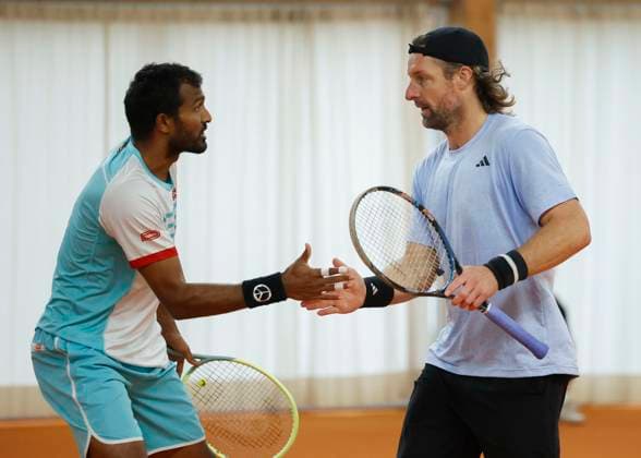 Sriram Balaji, Andre Begemann, Mens Doubles Tennis Wolffkran Open ATP Challenger TC Ismaning Ismaning Bavaria Germany 3 November 2023 Â Copyright: xJuergenxHasenkopfx