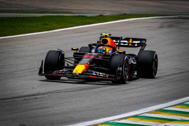 Dia de treinos no GP São Paulo 2023 SÃO PAULO, SP - 03.11.2023: DIA DE TREINOS NO GP SÃO PAULO 2023 - First day of free training for the Formula 1 Rolex Grand Prix of São Paulo 2023, this Thursday (02), at the Interlagos racetrack, south of the capital. At Sergio Pérez 11, RED BULL. (Photo: Aloisio Mauricio Fotoarena) x2456353x  AloisioxMauricio