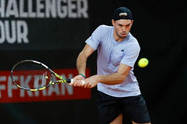 Maximilian Marterer GER Tennis Wolffkran Open ATP Challenger TC Ismaning Ismaning Bavaria Germany 3 November 2023 Â Copyright: xJuergenxHasenkopfx