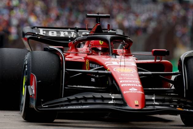 16 Charles Leclerc MCO, Scuderia Ferrari , F1 Grand Prix of Brazil at Autodromo Jose Carlos Pace on November 3, 2023 in Sao Paulo, Brazil Photo by HOCH ZWEI Sao Paulo Brazil