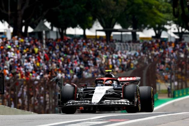 22 Yuki Tsunoda JPN, Scuderia AlphaTauri , F1 Grand Prix of Brazil at Autodromo Jose Carlos Pace on November 3, 2023 in Sao Paulo, Brazil Photo by HOCH ZWEI Sao Paulo Brazil
