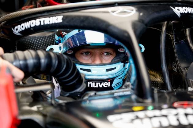 63 George Russell GBR, Mercedes AMG Petronas F1 Team , F1 Grand Prix of Brazil at Autodromo Jose Carlos Pace on November 3, 2023 in Sao Paulo, Brazil Photo by HOCH ZWEI Sao Paulo Brazil