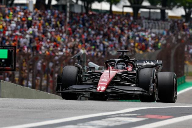 77 Valtteri Bottas FIN, Alfa Romeo F1 Team Stake , F1 Grand Prix of Brazil at Autodromo Jose Carlos Pace on November 3, 2023 in Sao Paulo, Brazil Photo by HOCH ZWEI Sao Paulo Brazil