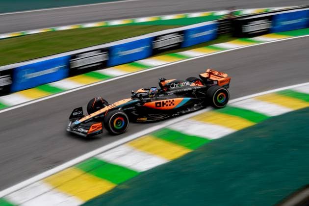 81 Oscar Piastri AUS, McLaren F1 Team , F1 Grand Prix of Brazil at Autodromo Jose Carlos Pace on November 3, 2023 in Sao Paulo, Brazil Photo by HOCH ZWEI Sao Paulo Brazil