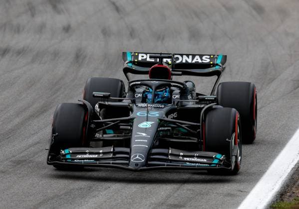 63 George Russell GBR, Mercedes AMG Petronas F1 Team , F1 Grand Prix of Brazil at Autodromo Jose Carlos Pace on November 3, 2023 in Sao Paulo, Brazil Photo by HOCH ZWEI Sao Paulo Brazil