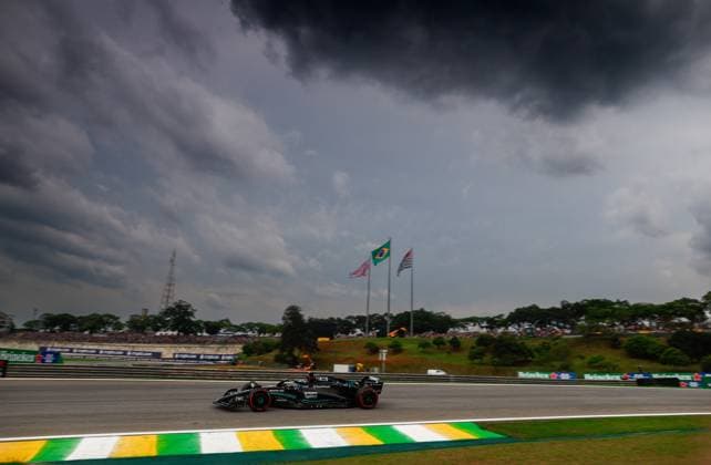 63 George Russell GBR, Mercedes AMG Petronas F1 Team , F1 Grand Prix of Brazil at Autodromo Jose Carlos Pace on November 3, 2023 in Sao Paulo, Brazil Photo by HOCH ZWEI Sao Paulo Brazil