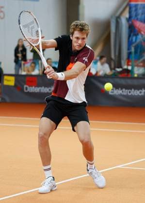 Antoine Bellier SUI , Mens Singles Tennis Wolffkran Open ATP Challenger TC Ismaning Ismaning Bavaria Germany 4 November 2023 Â Copyright: xJuergenxHasenkopfx