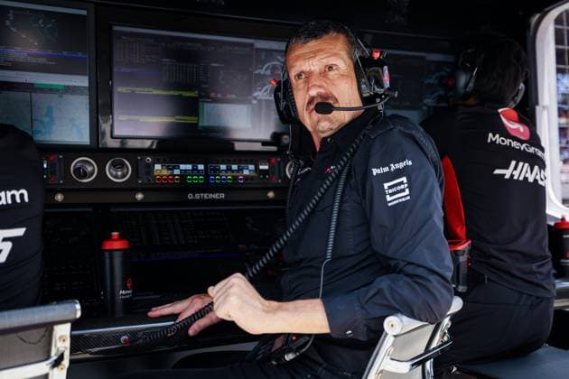STEINER Guenther (ita), Team Principal of Haas F1 team, portrait pitwall during the 2023 Formula 1 Rolex Grande Premio de Sao Paulo, 20th round of the 2023 Formula One World Championship, WM, Weltmeisterschaft from November 3 to 5, 2023 on the Autodromo JosÃ Carlos Pace, in Sao Paulo, Brazil - F1 - SAO PAULO GRAND PRIX 2023 DPPI Panoramic  00123044_GOOD8869