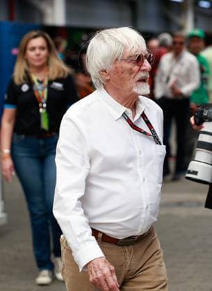 Bernie Ecclestone GBR , F1 Grand Prix of Brazil at Autodromo Jose Carlos Pace on November 4, 2023 in Sao Paulo, Brazil Photo by HOCH ZWEI Sao Paulo Brazil